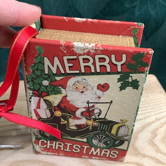 Mr. Christmas Musical Songbook Ornaments Set Of 4 Plays 1 Wind-Up Song - Picture 6 of 17